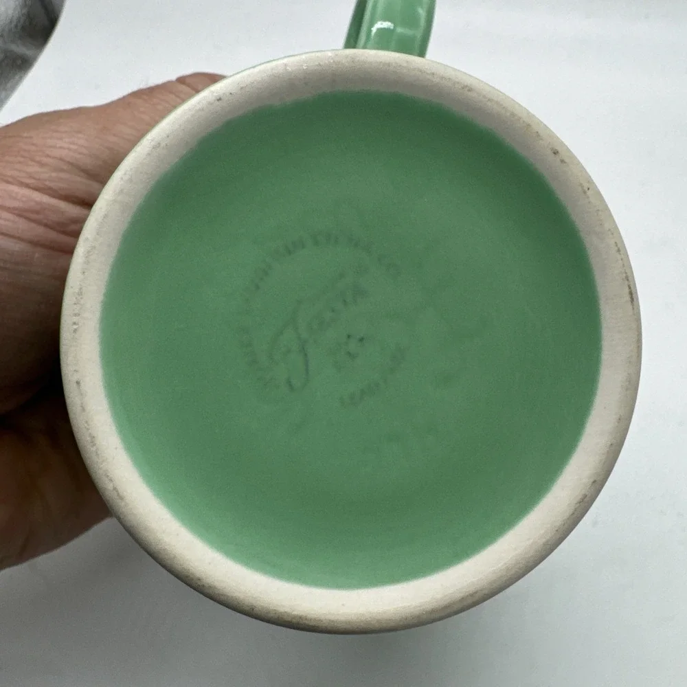 Fiesta Ring-Handled Fan/Horizon Mug SEAMIST #4